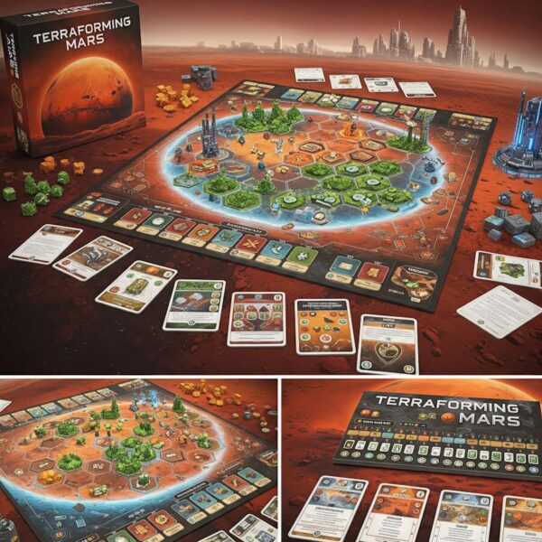 Terraforming Mars – Sci-fi strategia Marsissa