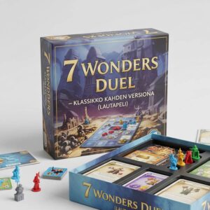 7 Wonders Duel – Klassikko kahden versiona